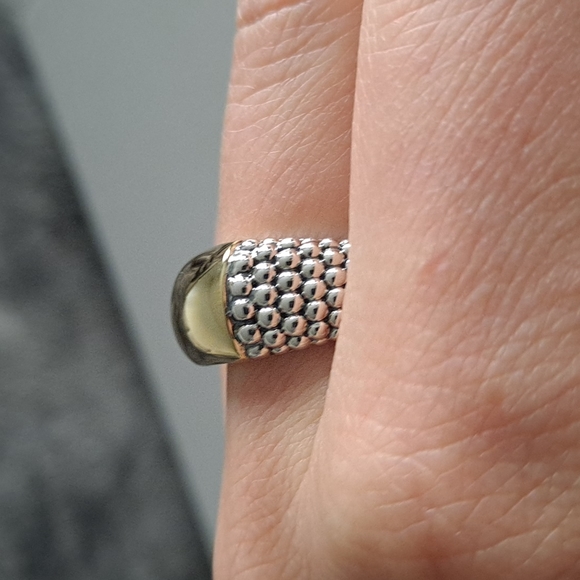 NWT Lagos High Bar Smooth Plate ring - Picture 12 of 16